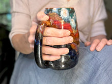 Load image into Gallery viewer, 01-A Rainbow Valley Swirly Mug - TOP SHELF, 27 oz.