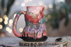 01-A Strawberry Hills Textured Divot Mug - TOP SHELF, 22 oz.