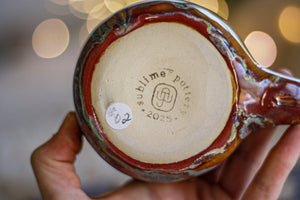 02-C Amber 'FLOW' Mug, 21 oz.