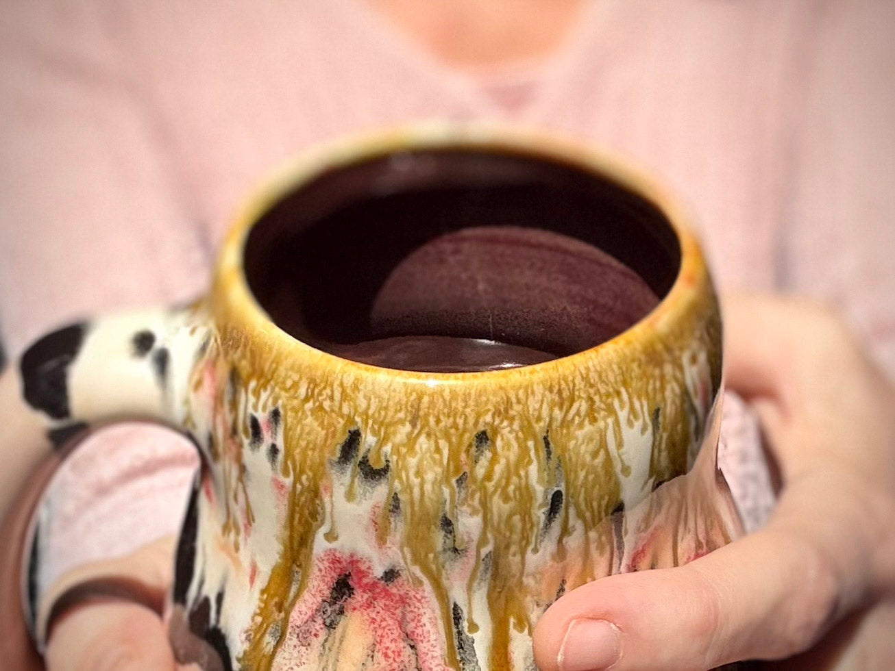 04-E Granny's Lace Mug, 21 oz.