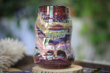 Load image into Gallery viewer, 03-C Purple  PROTOTYPE Textured Divot &#39;Cuddle&#39; Mug, 19 oz.