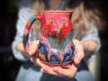 05-B Strawberry Fields Cuddle Mug - TOP SHELF MISFIT, 19 oz.