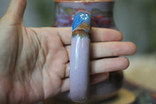 Load image into Gallery viewer, 04-E Lavender PROTOTYPE Barely Flared Textured Divot Mug, 20 oz.