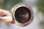02-D Blue 'FLOW' PROTOTYPE Textured Mug, 18 oz.