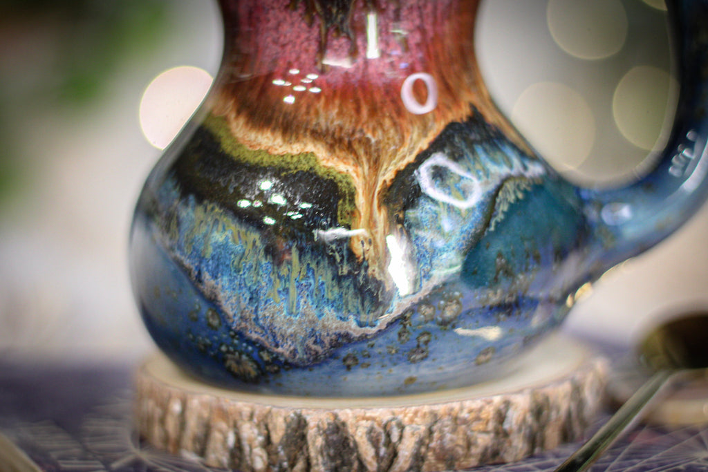 04-A+ Starry Night Gourd Mug - TOP SHELF, 18 oz.
