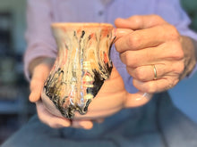 Load image into Gallery viewer, 05-D Granny's Lace Flared Textured Mug, 14 oz.