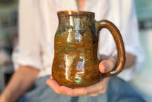 Load image into Gallery viewer, 09-G Brown PROTOTYPE Textured Divot Mug, 20 oz.