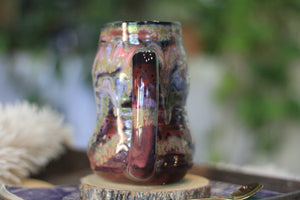 03-C Purple  PROTOTYPE Textured Divot 'Cuddle' Mug, 19 oz.