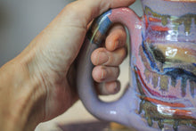 Load image into Gallery viewer, 04-E Lavender PROTOTYPE Barely Flared Textured Divot Mug, 20 oz.