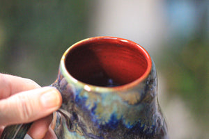 02-D Blue 'FLOW' PROTOTYPE Textured Mug, 18 oz.