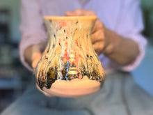 Load image into Gallery viewer, 05-D Granny's Lace Flared Textured Mug, 14 oz.