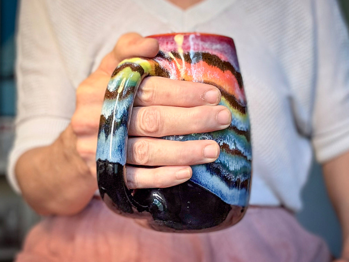 05-B Rainbow Family Mug - TOP SHELF, 26 oz.