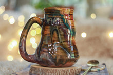 Load image into Gallery viewer, 04-C Rainbow Cavern Textured Divot Mug - TOP SHELF MISFIT, 16 oz.