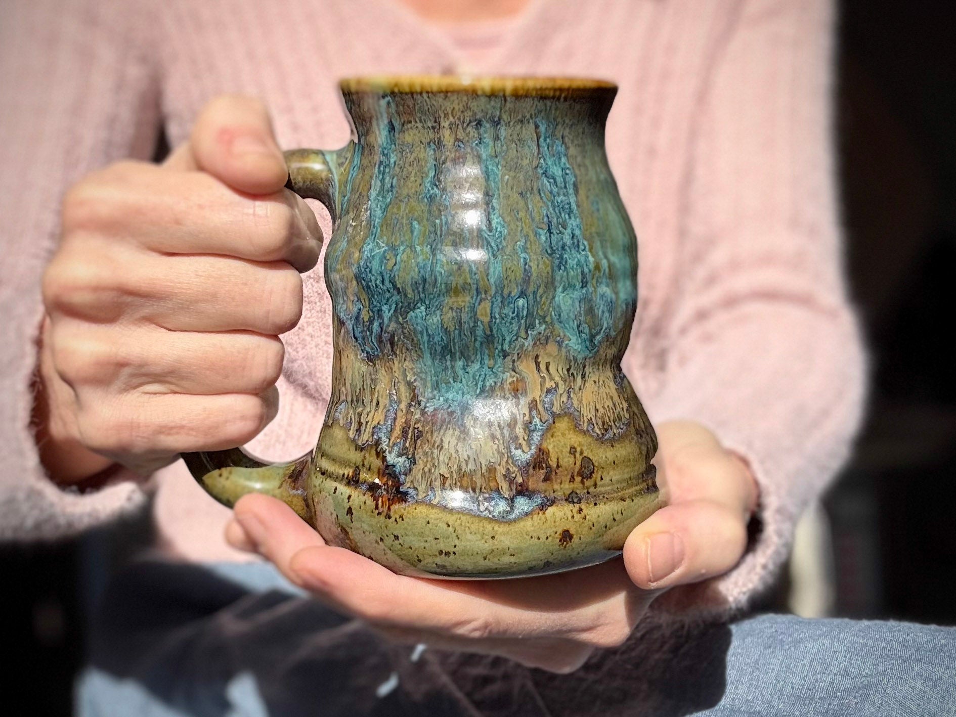 05-E Spanish Moss Cuddle Mug, 18 oz.