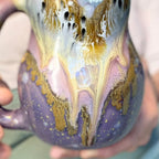 04-B Lavender Fields Curvy Mug, TOP SHELF - 25 oz.