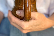Load image into Gallery viewer, 09-G Brown PROTOTYPE Textured Divot Mug, 20 oz.
