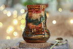 04-C Rainbow Cavern Textured Divot Mug - TOP SHELF MISFIT, 16 oz.