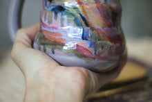 Load image into Gallery viewer, 04-E Lavender PROTOTYPE Barely Flared Textured Divot Mug, 20 oz.