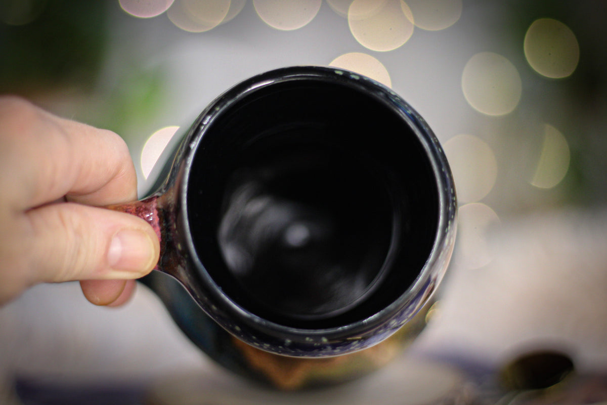 04-A+ Starry Night Gourd Mug - TOP SHELF, 18 oz.