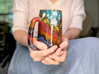 05-B Rainbow Valley Textured Stein Mug, 22 oz.