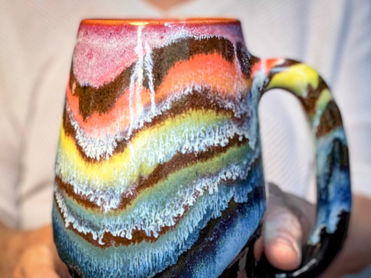 05-B Rainbow Family Mug - TOP SHELF, 26 oz.