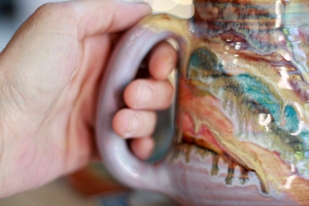 04-D Mother's Day Special Textured Divot Mug, 16 oz. (This listing is for one mug)