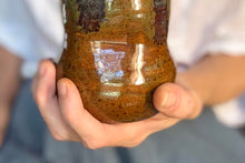 Load image into Gallery viewer, 09-G Brown PROTOTYPE Textured Divot Mug, 20 oz.