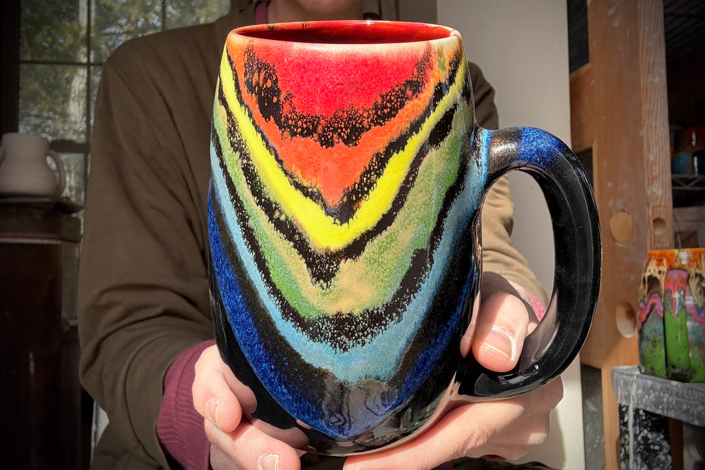 04-D Rainbow Family Mug, 24 oz.