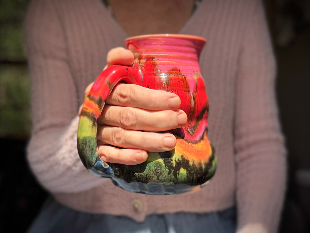 05-A Rainbow Family Variation Cuddle Mug - TOP SHELF, 23 oz.