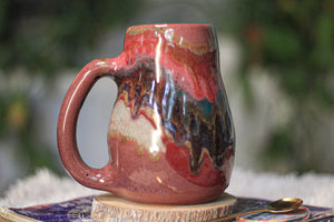 03-E Earthy Mauve 'FLOW' PROTOTYPE  Mug, 22 oz.