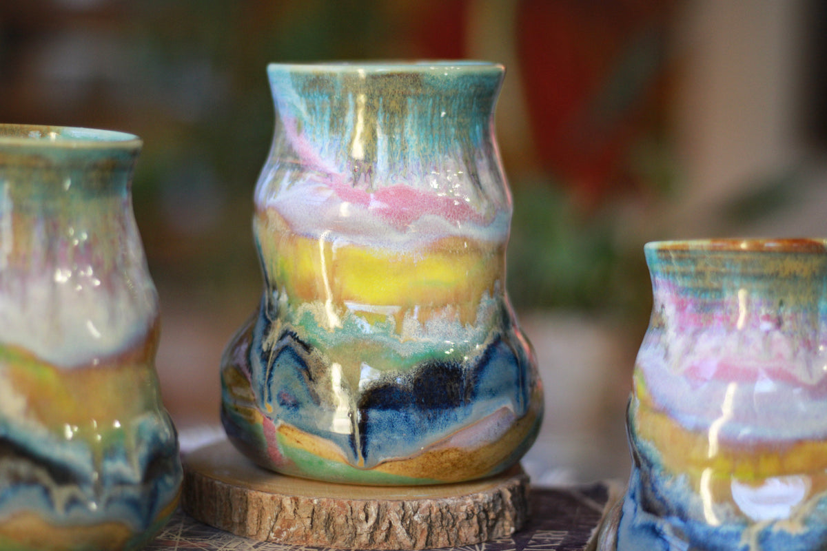 05-C Pastel 'FLOW' Cuddle Mug, 19 oz. (This listing is for one mug)