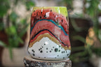 05-B Desert Rainbow Gourd Mug, 22 oz.