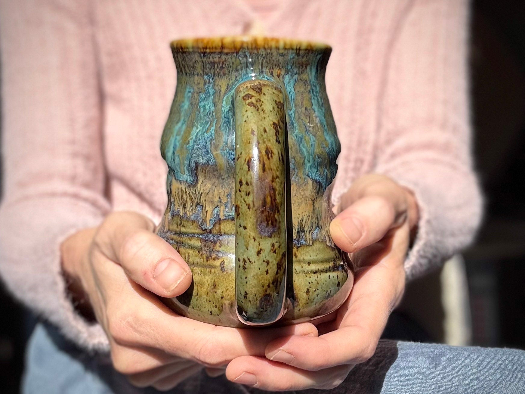 05-E Spanish Moss Cuddle Mug, 18 oz.