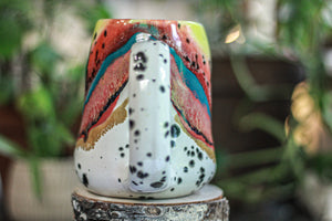 05-B Desert Rainbow Gourd Mug, 22 oz.