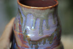 04-E Lavender PROTOTYPE Barely Flared Textured Divot Mug, 20 oz.