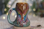 05-B Magenta Haze Textured Gourd Mug - TOP SHELF, 22 oz.