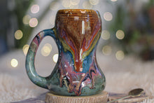 Load image into Gallery viewer, 05-B Magenta Haze Textured Gourd Mug - TOP SHELF, 22 oz.