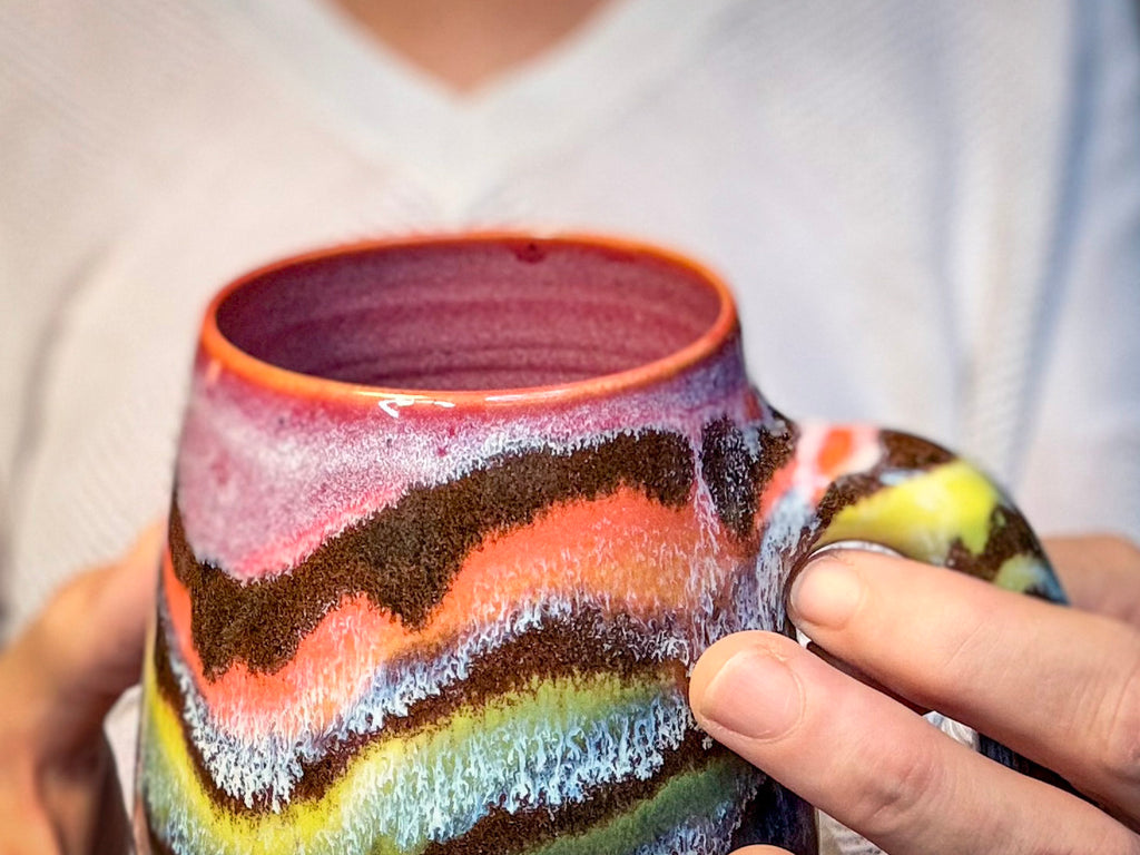 05-B Rainbow Family Mug - TOP SHELF, 26 oz.