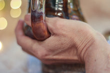 Load image into Gallery viewer, 04-C Rainbow Cavern Textured Divot Mug - TOP SHELF MISFIT, 16 oz.