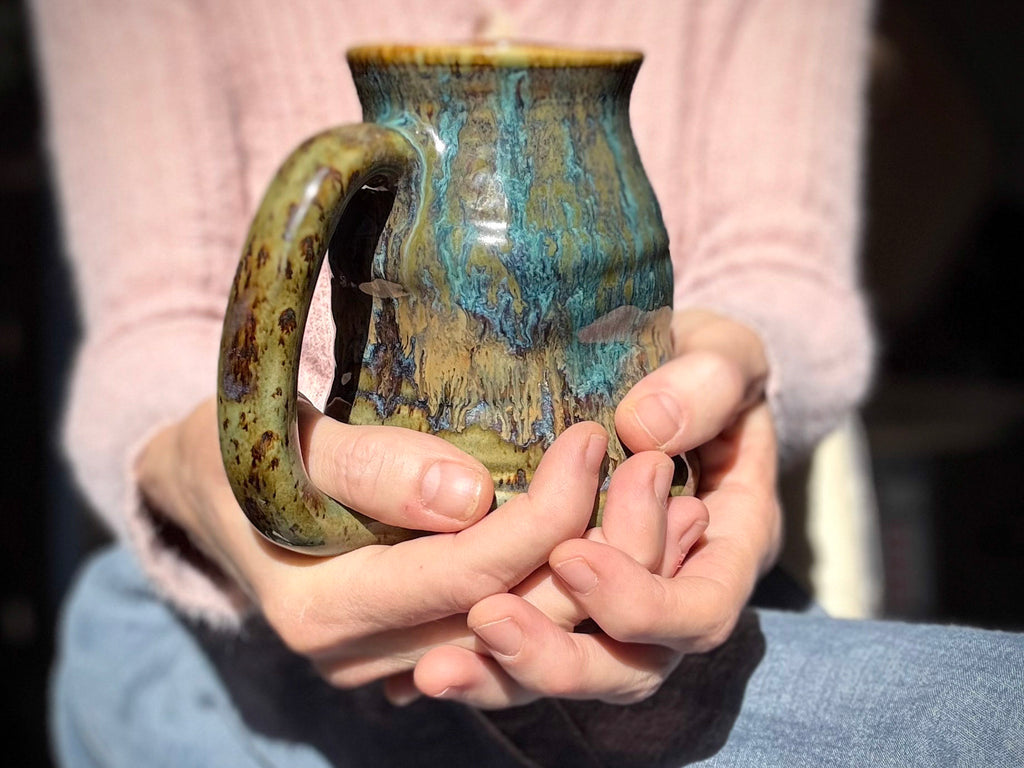 05-E Spanish Moss Cuddle Mug, 18 oz.