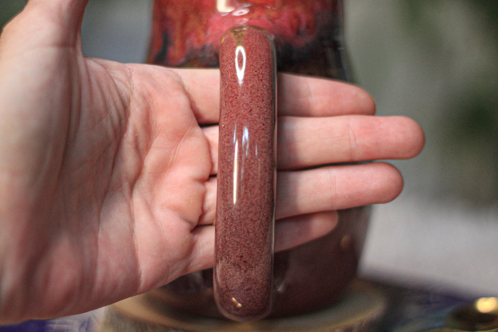 03-E Earthy Mauve 'FLOW' PROTOTYPE  Mug, 22 oz.