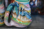 05-C Pastel 'FLOW' Cuddle Mug, 19 oz. (This listing is for one mug)