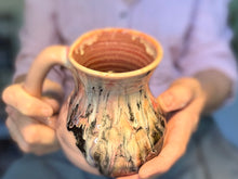 Load image into Gallery viewer, 05-D Granny's Lace Flared Textured Mug, 14 oz.