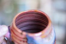 Load image into Gallery viewer, 04-B Amber 'FLOW' Variation Textured DAD Mug - MINOR MISFIT, 18 oz. - 10% off (This listing is for one mug)