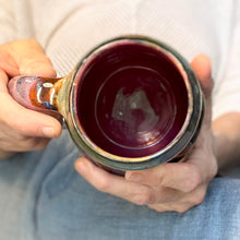 Load image into Gallery viewer, 05-C Midnight Rainbow Gourd Mug, TOP SHELF - 24 oz.