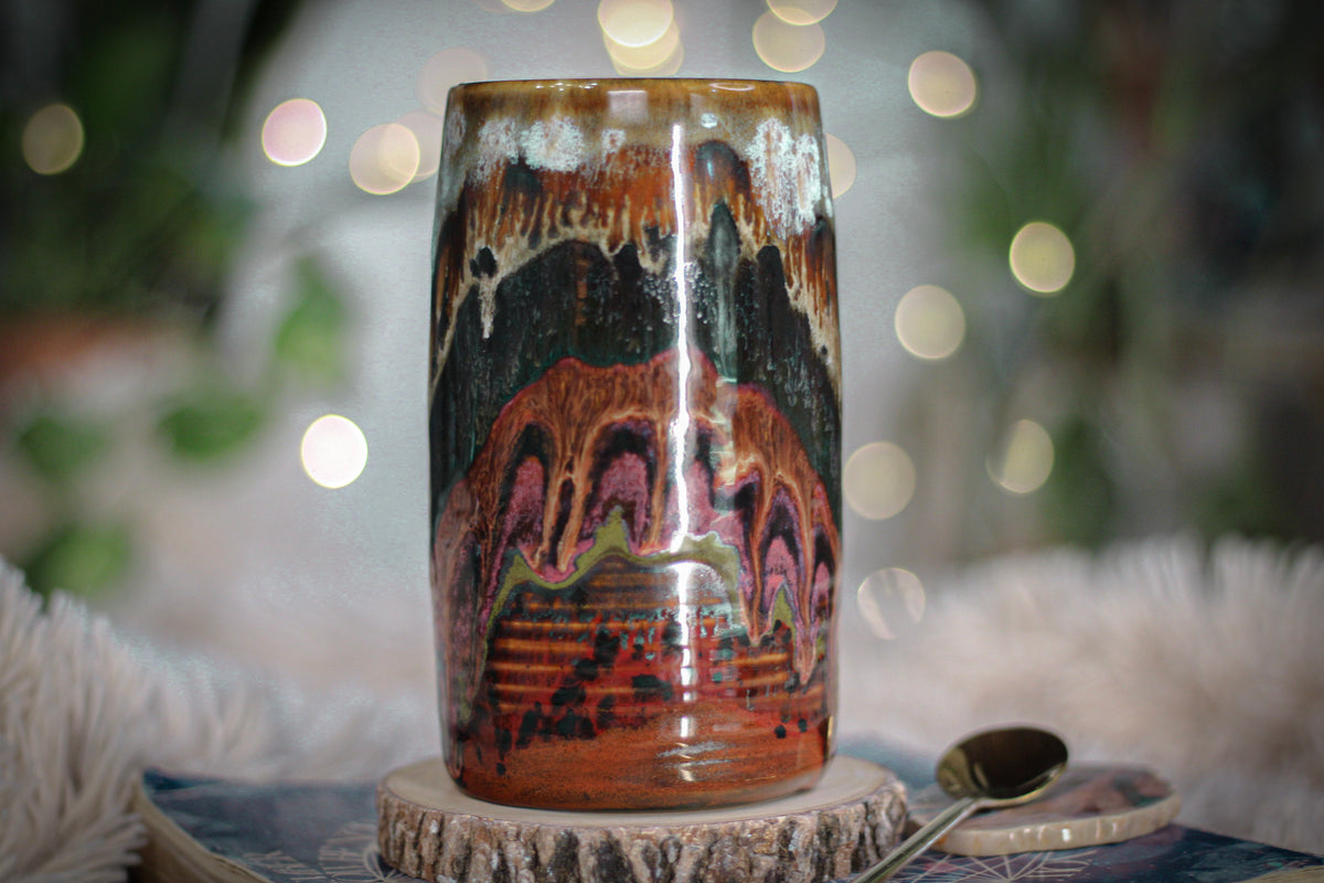 05-A Desert Oasis Textured Stein Mug - TOP SHELF, 21 oz.