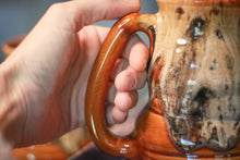 Load image into Gallery viewer, 05-F Caramel Barely Flared Textured Divot Mug, 18 oz. (This listing is for one mug)