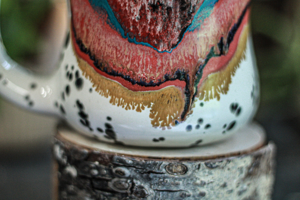 05-B Desert Rainbow Gourd Mug, 22 oz.