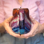 05-C Midnight Rainbow Curvy Mug, 20 oz.
