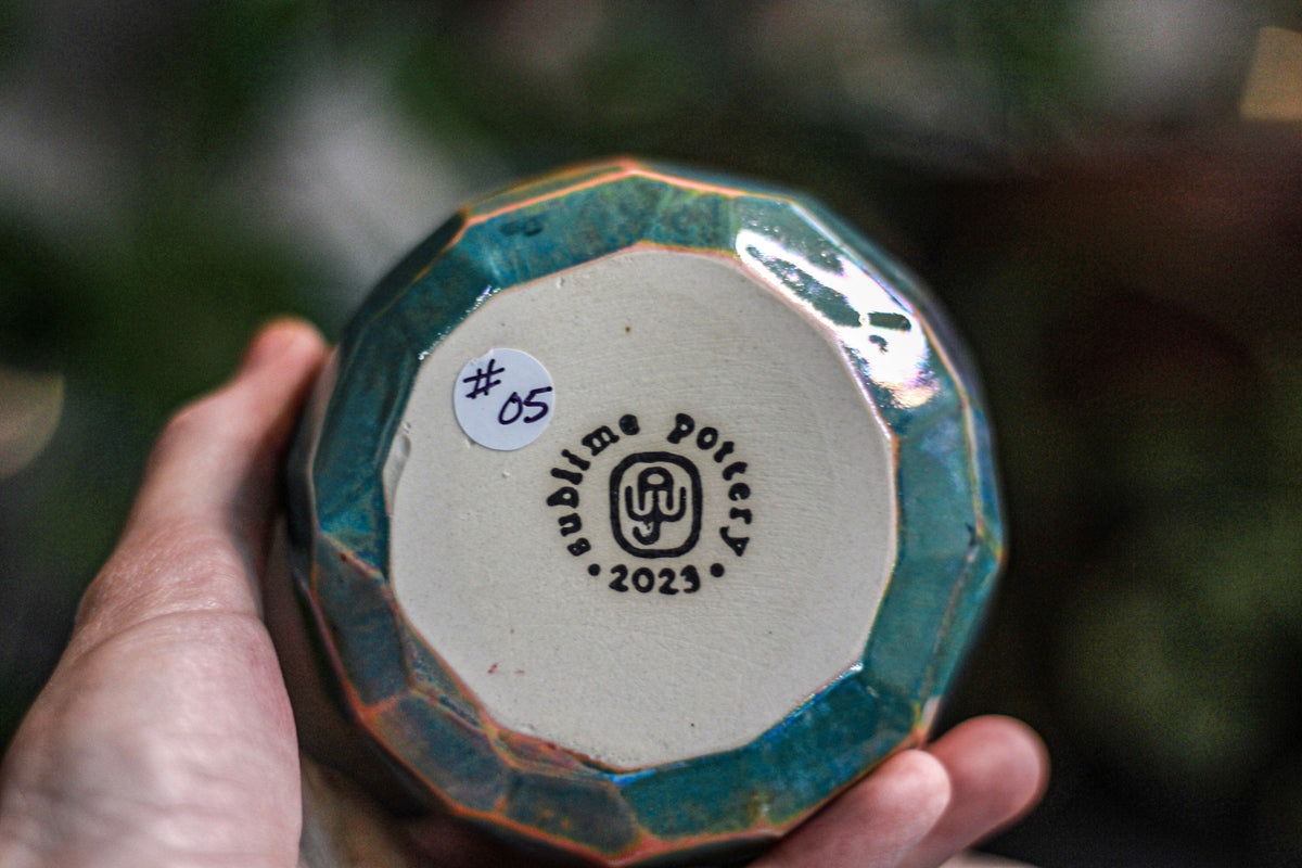05-E PROTOTYPE Crystal Cup - MINOR MISFIT, 15 oz. - 10% off